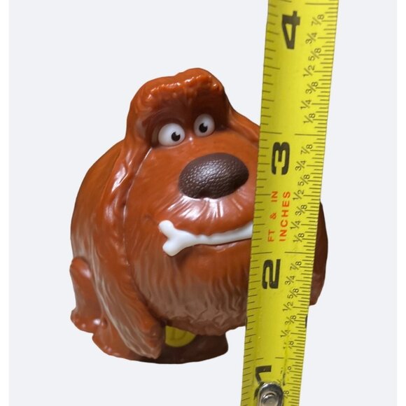 Burger King Secret Life Of Pets Brown Dog Toy Figure Bobble Head - Picture 8 of 10